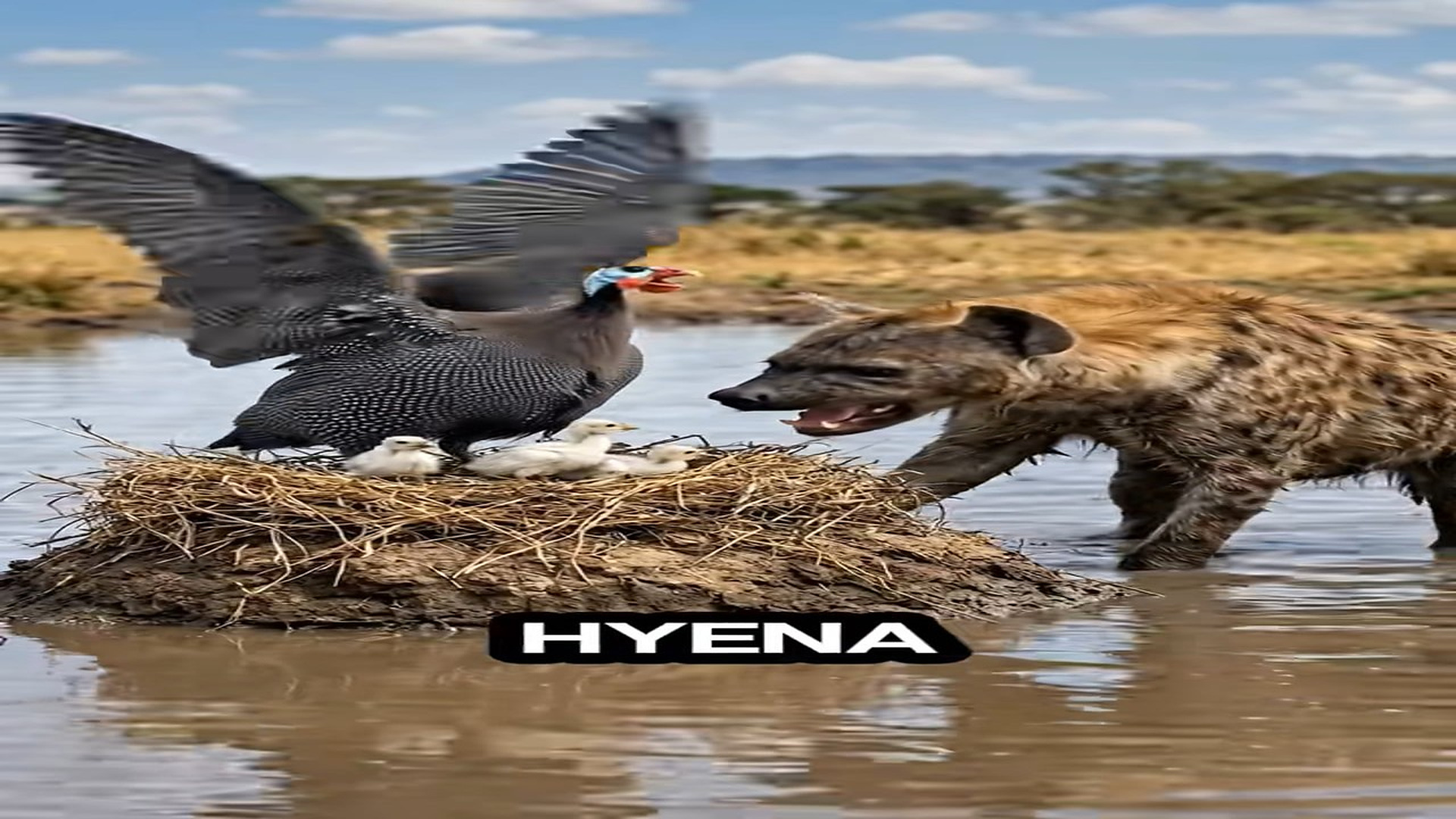 Full Video : N1908026_How Monkey Saved The Chicks From Hyneus #ai #rescue #shorts